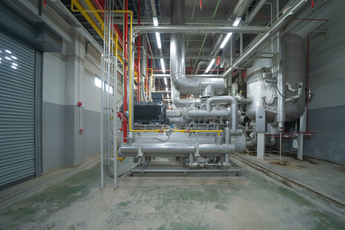sistema de refrigeración industrial